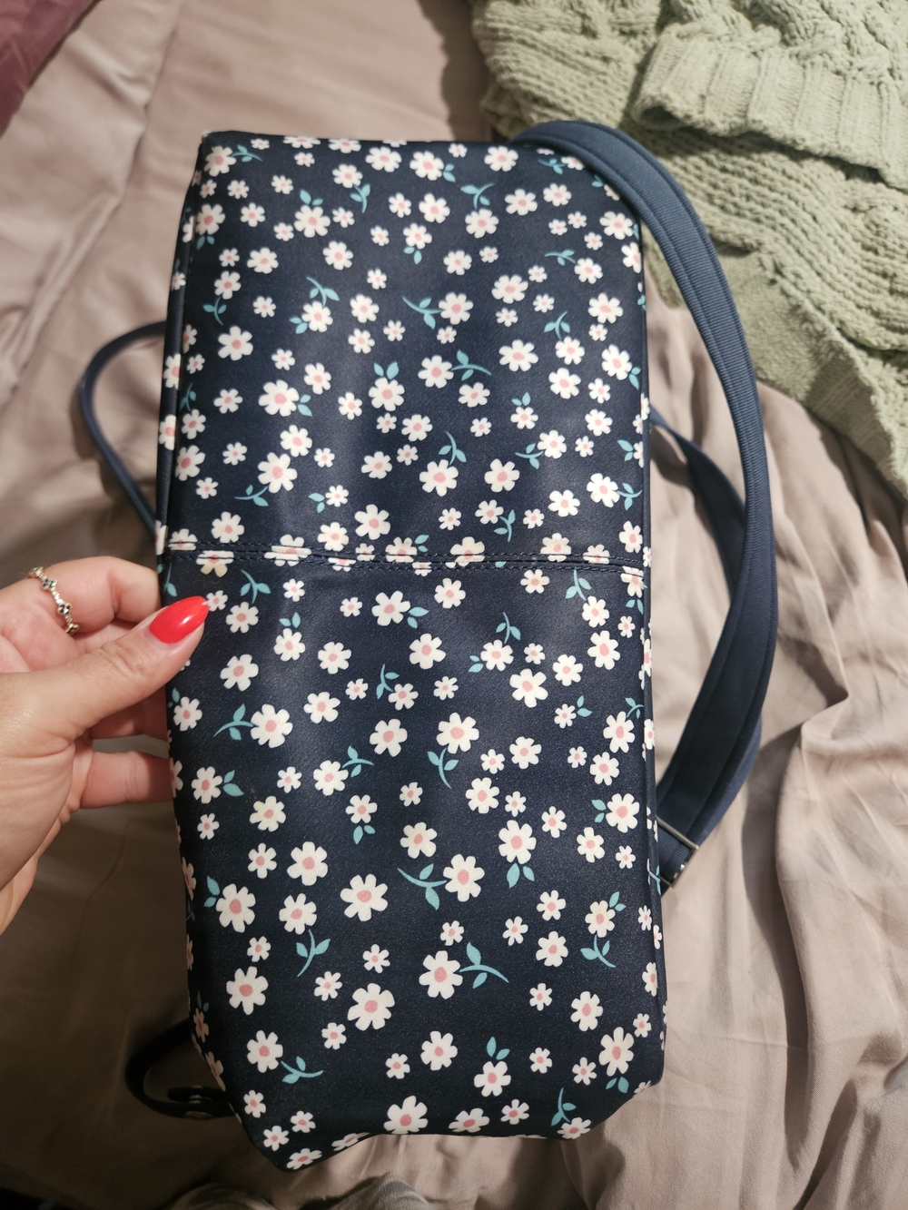 Kate Spade Large Canvas Tote/diaperbag, Work Bag - Picture 4 of 5